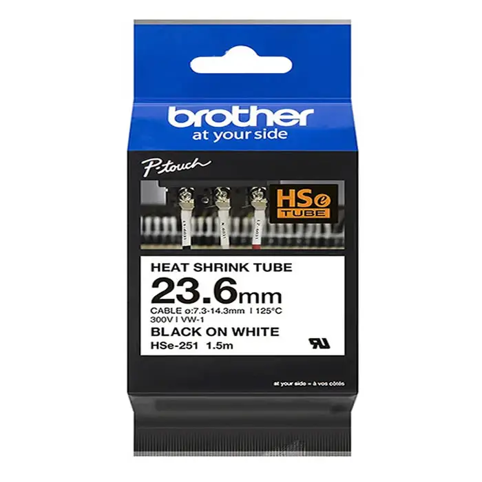 brother-p-touch-hse-251-orijinal-isiyla-daralan-makaron-etiket-bant-beyaz-uzerine-siyah-23-6mm