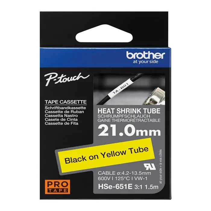 brother-p-touch-hse-651e-orijinal-sari-uzerine-siyah-isi-ile-daralan-laminasyonlu-etiket-21mm